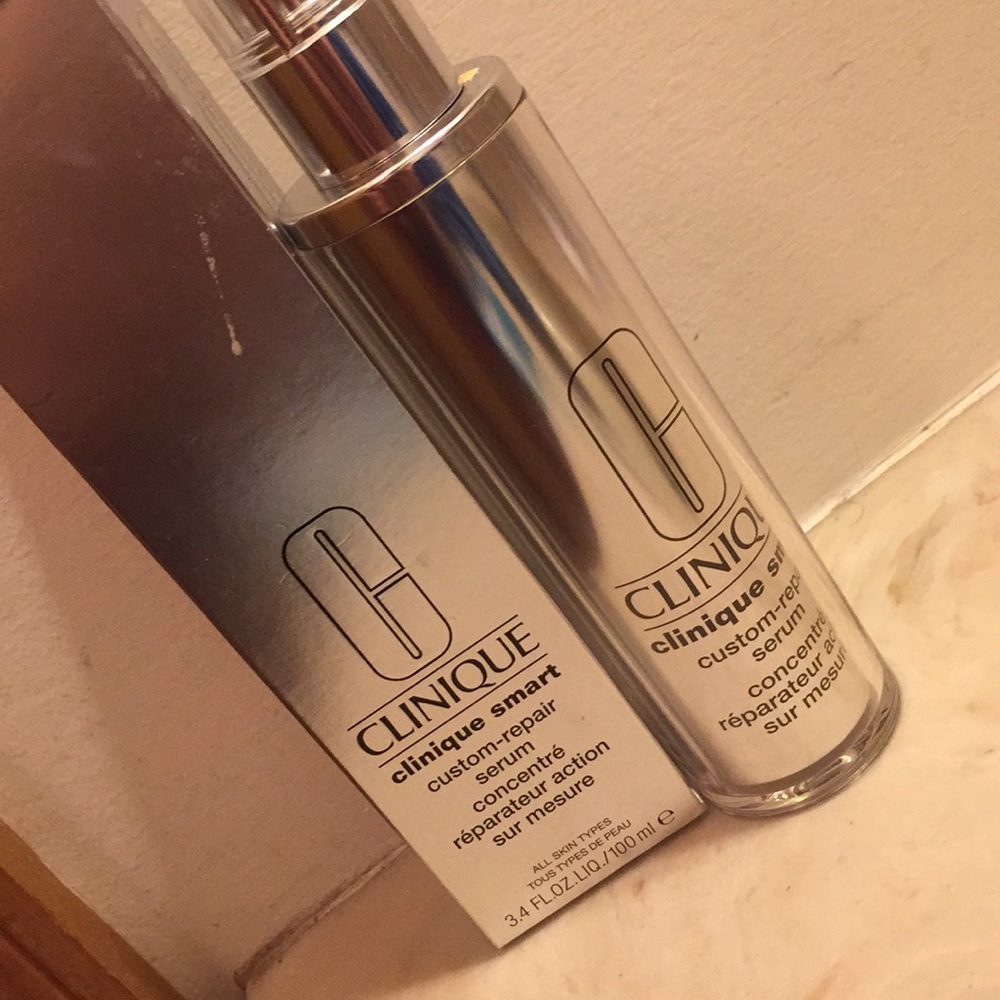 Clinique custom repair serum opened and used once